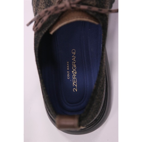New! Cole-Haan 2.ZeroGrand Brown Stitchlite Ox Sneaker Wingtip Shoes 8.5 - Picture 11 of 12